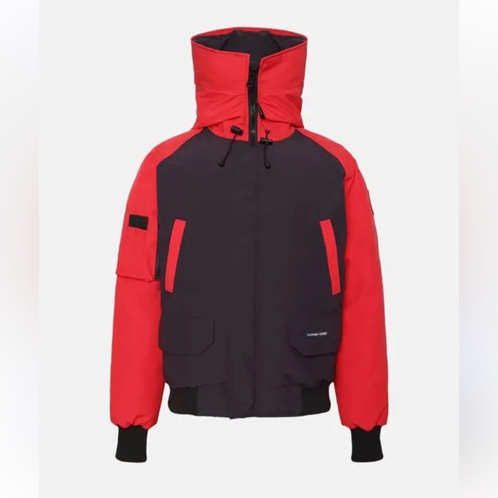 Men’s Canada Goose Red Chilliwack bomber jacket - Picture 2 of 10